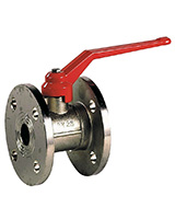 Кран шаровой полнопроходной BS1240 фланцевый, ручка рычаг Кран шаровой полнопроходной BS1240 фланцевый, ручка рычаг