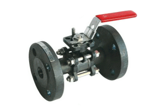 Кран шаровой полнопроходной BS5260 из трех частей, фланцевый Кран шаровой полнопроходной BS5260 из трех частей, фланцевый