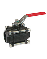 Кран шаровой полнопроходной BS5379BSP из трех частей, стальной внутренняя резьба Кран шаровой полнопроходной BS5379BSP из трех частей, стальной внутренняя резьба