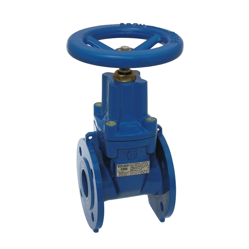 Задвижка с обрезиненным клином VOC4241C-08EP с механическим редуктором Задвижка с обрезиненным клином VOC4241C-08EP с механическим редуктором