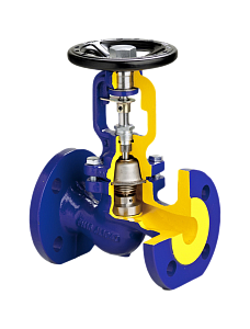 Вентиль запорный 234A фланцевый PN16 Вентиль запорный 234A фланцевый PN16