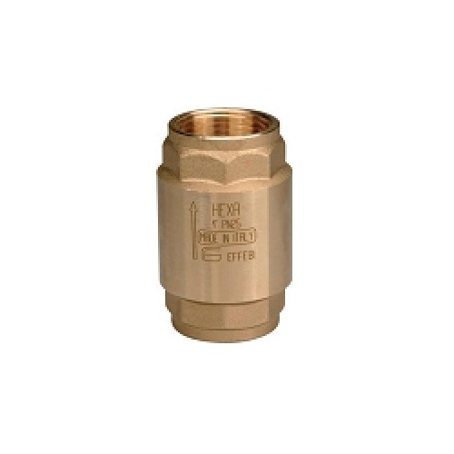 Клапан обратный NRV EF латунный резьбовой Клапан обратный NRV EF латунный резьбовой